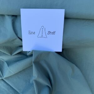 Baumwoll-Popelin papertouch mint