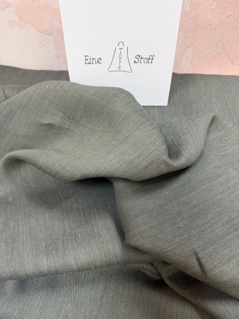 Leinen Mix taupe-anthrazit