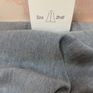 Leinen Mix hellgrau blau