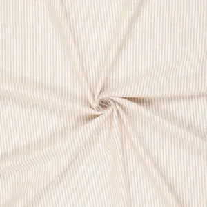 Linen Cotton Stripe caramel