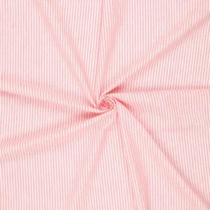 Linen Cotton Stripe red