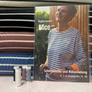 Nähpaket Frottee-Jersey stripes