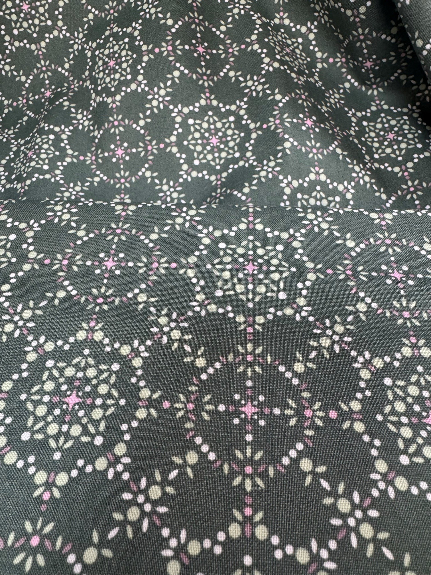 Gütermann Cotton print army green – Bild 2