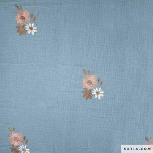 Musselin "winter Flowers" von Katia