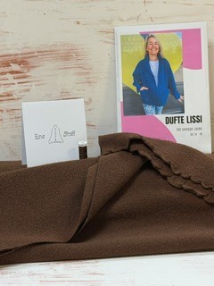 Nähpaket "Dufte Lissi" Premium Kastanie