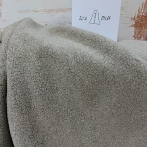 Merino Wollstrickstoff "Teddy" MULESING FREE Hafer
