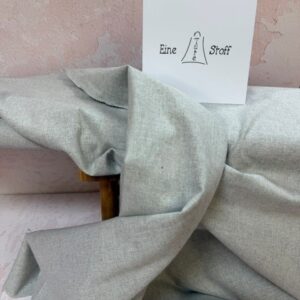Flanell uni hellgrau