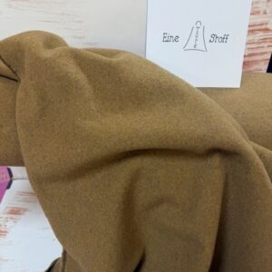 Woll-Flausch uni camel