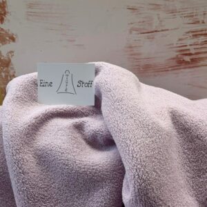 Fleece Teddy "flieder"