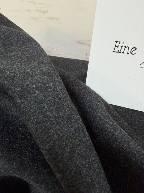 Merino Wolle anthrazit – Bild 2