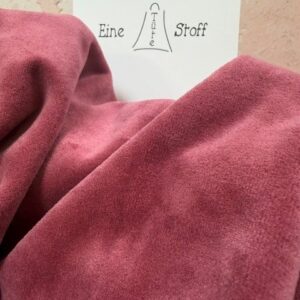 Nicky Velour uni dusty pink
