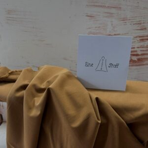 Twill CO Stretch sandwashed Lyocell und Baumwolle bernstein