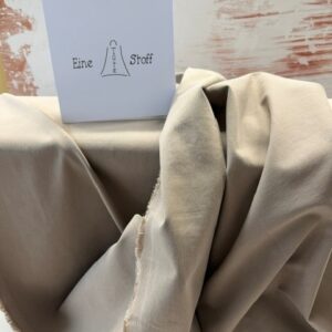 Twill Co-Stretch sandwashed Lyocell und Baumwolle cappuccino