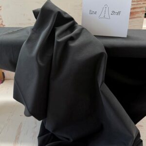 Twill CO-Stretch sandwashed Lyocell und Baumwolle schwarz