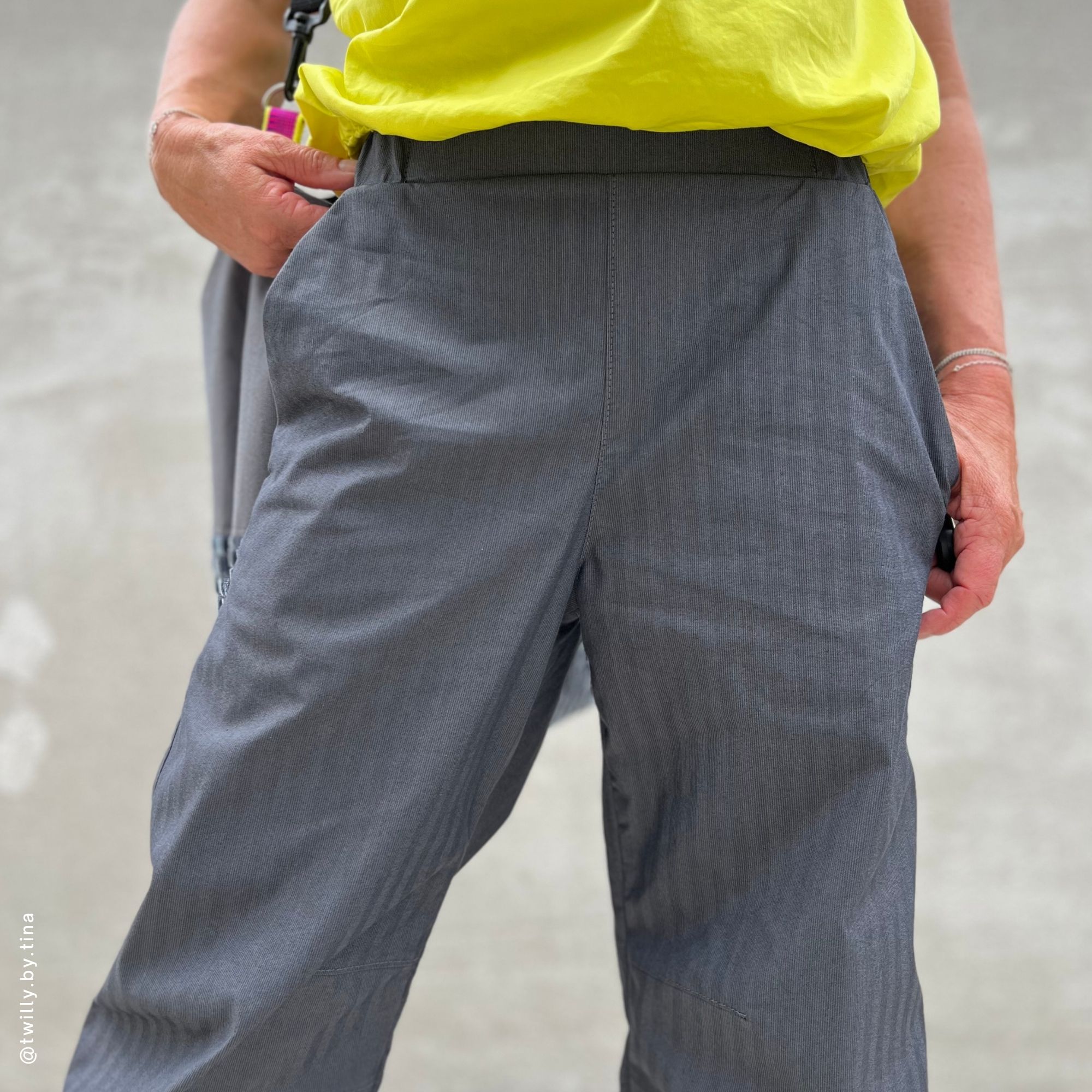 Papierschnittmuster "Easy barrel leg Hose HE02" von smartpattern – Bild 4