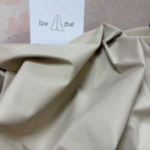 Baumwoll Stretch Stoff beige