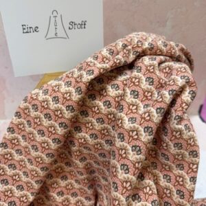 Rib Jersey Flower beach rosé sand